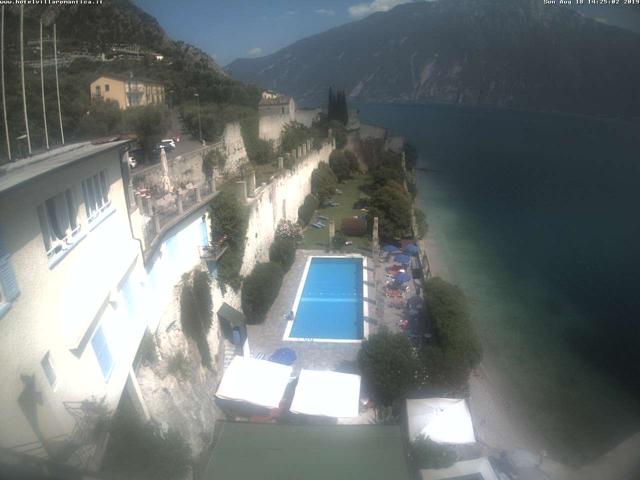 Webcam Limone, Hotel Villa Romantica