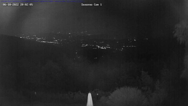 Webcam San Zeno di Montagna, Blick über den Gardasee