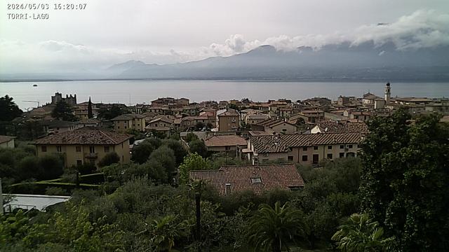 Webcam Torri del Benaco, Blick nach Maderno